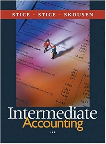 Intermediate Accounting 15 Edición James D. Stice PDF