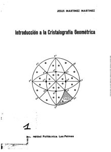 Introducción a la Cristalografía Geométrica 1 Edición Jesús Martínez - PDF | Solucionario