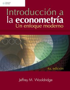 Introducción a la Econometría: Un Enfoque Moderno 4 Edición Jeffrey M. Wooldridge - PDF | Solucionario