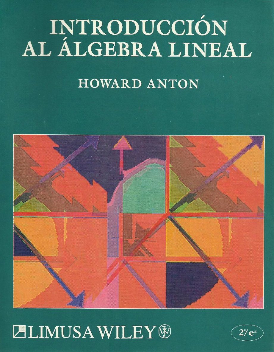 Introducción al Algebra Lineal 2 Edición Howard Anton PDF