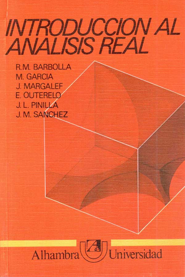 Introducción al Analísis Real 1 Edición R. M. Barbolla PDF