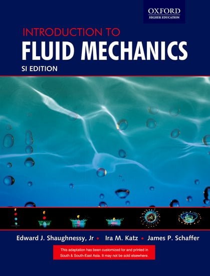 Introduction to Fluid Mechanics 1 Edición Edward J. Shaughnessy PDF