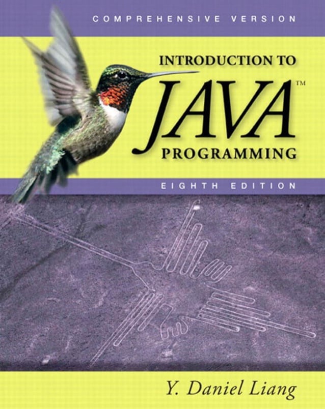 Introduction to Java Programming 8 Edición Y. Daniel Liang PDF
