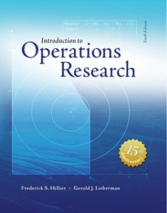 Introduction to Operations Research 10 Edición Frederick S. Hillier - PDF | Solucionario