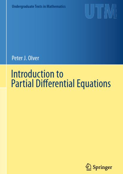 Introduction to Partial Differential Equation 1 Edición Peter J. Olver PDF