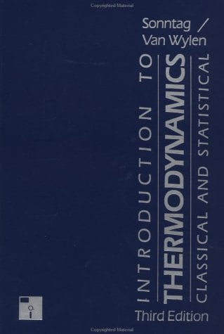 Introduction to Thermodynamics, Classical and Statistical 3 Edición Richard E. Sonntag PDF