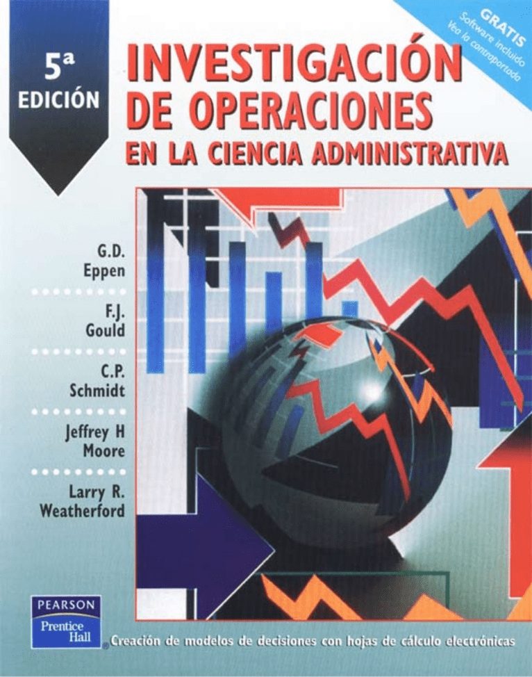 Investigación de Operaciones en la Ciencia Administrativa 5 Edición G. D. Eppen PDF