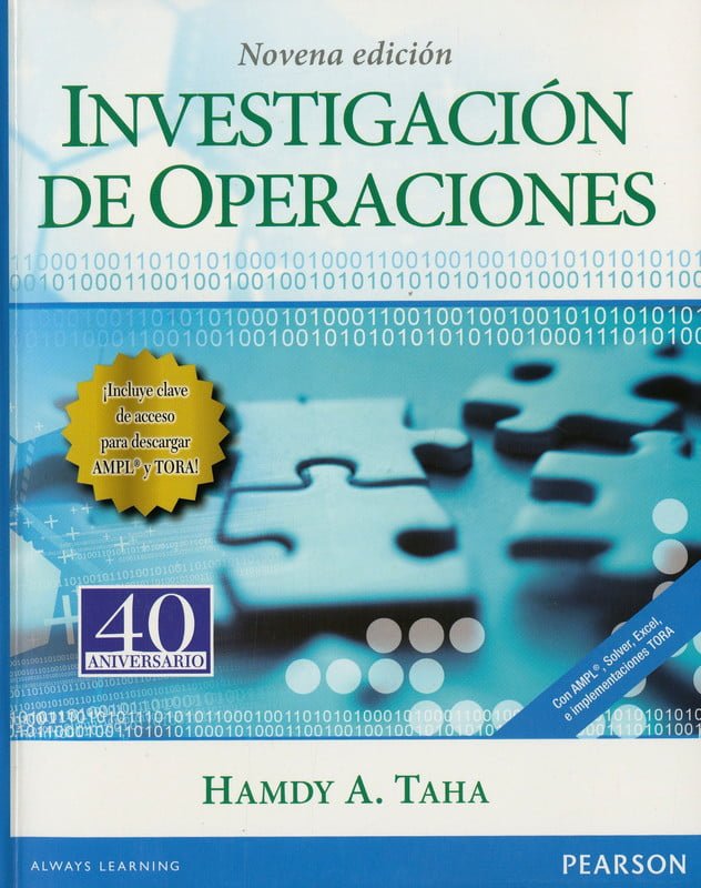 Investigación de Operaciones 9 Edición Hamdy A. Taha PDF