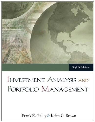 Investment Analysis 8 Edición Frank K. Reilly PDF