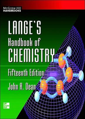 Lange’s Handbook of Chemistry 15 Edición John A. Dean PDF
