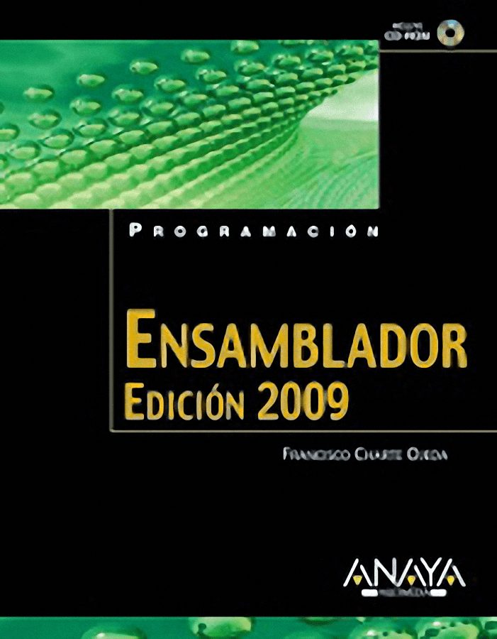 Lenguaje Ensamblador 2 Edición Francisco Charte Ojeda PDF