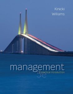 Management. A Practical Introduction 5 Edición Angelo Kinicki - PDF | Solucionario