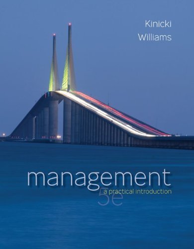 Management. A Practical Introduction 5 Edición Angelo Kinicki PDF