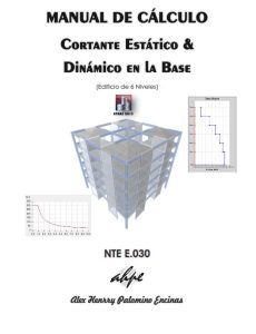 Manual de Cálculo Cortante Estático y Dinámico en la Base 1 Edición Alex Palomino - PDF | Solucionario