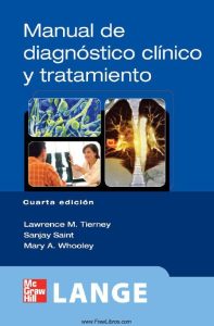 Manual de Diagnóstico Clínico y Tratamiento 4 Edición Lawrence M. Tierney - PDF | Solucionario