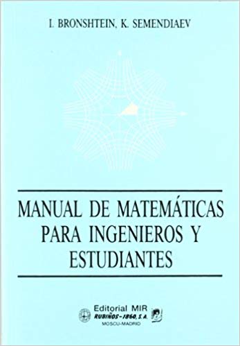 Manual de Matemáticas Para Ingenieros y Estudiantes 2 Edición I. Bronshtein PDF