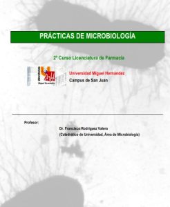 Manual de Prácticas de Microbiología  Universidad Miguel Hernández - PDF | Solucionario