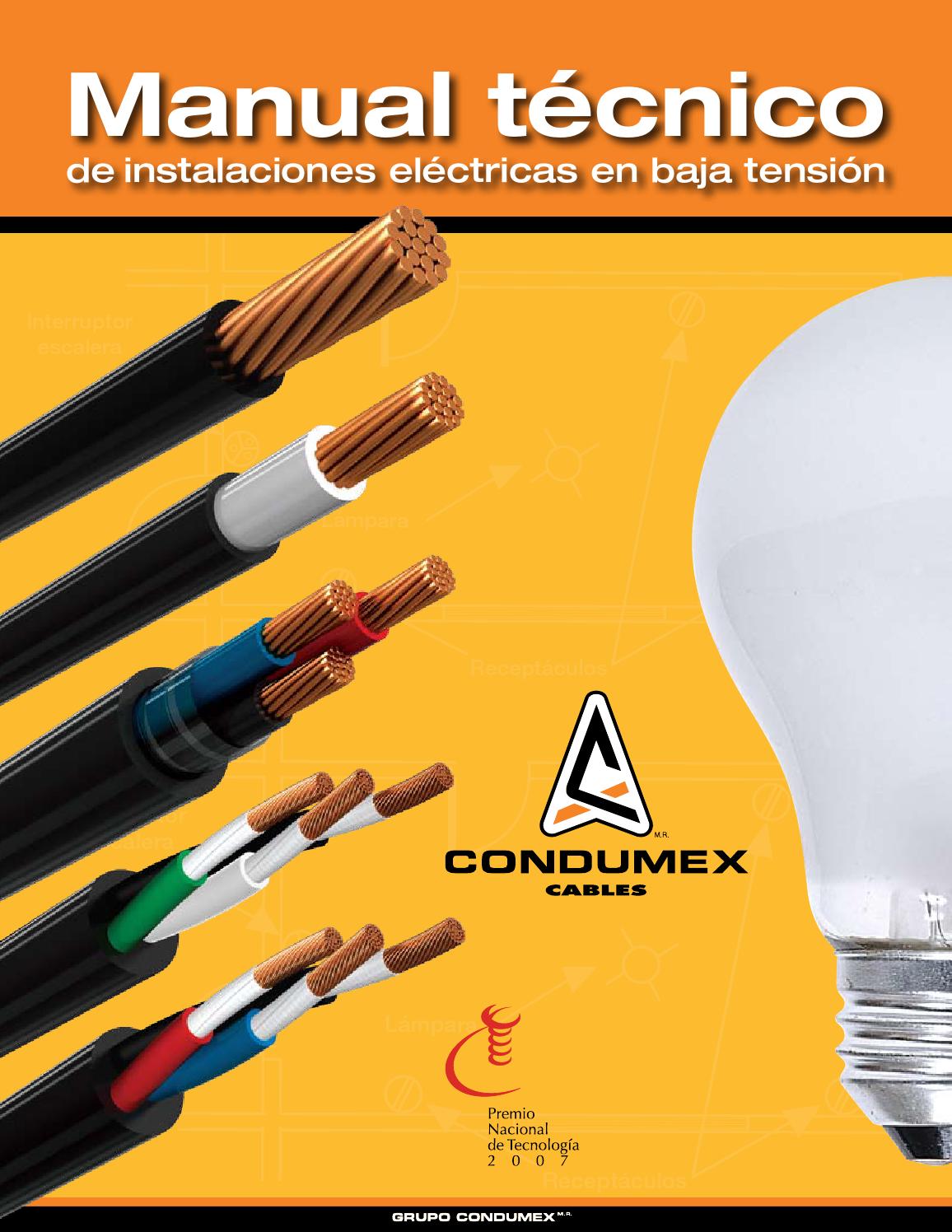 Manual Técnico de Instalaciones Eléctricas en Baja Tensión 1 Edición CONDUMEX PDF