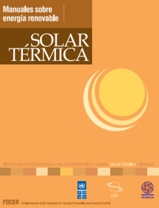 Manuales de Energía Renovable: Solar Térmica 1 Edición FOCER - PDF | Solucionario