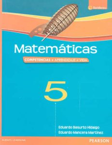 Matemáticas 5 1 Edición Eduardo Basurto - PDF | Solucionario