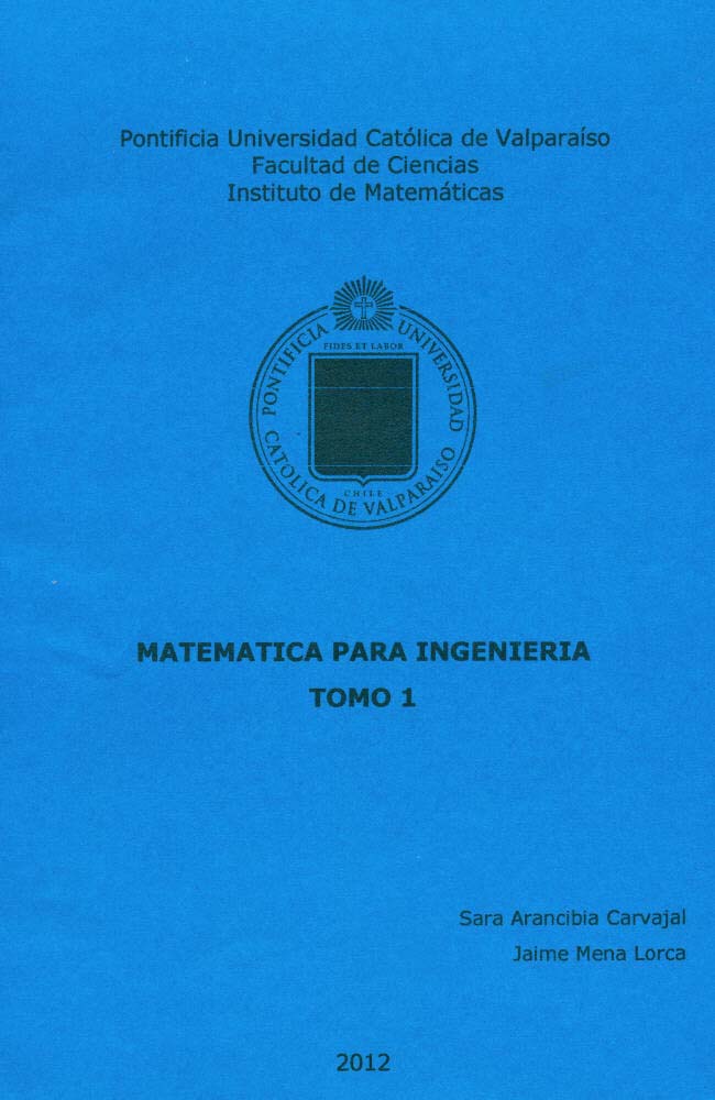 Matemáticas para Ingeniería 1 Edición Sara A. Carvajal PDF