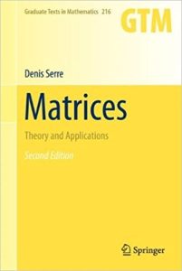 Matrices Theory and Applications 1 Edición Denis Serre - PDF | Solucionario