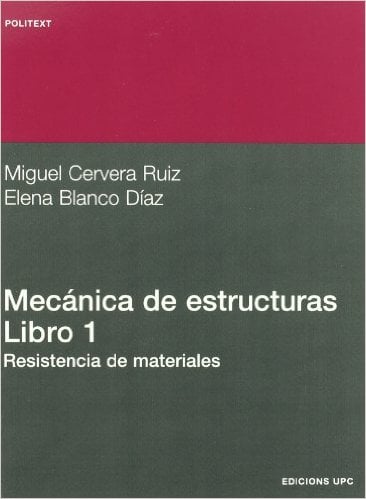 Mecánica de Estructuras 1: Resistencia de Materiales 3 Edición Elena Blanco PDF