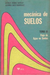 Mecánica de Suelos: Flujo de Agua en Suelos Tomo 3 2 Edición Eulalio Juárez Badillo - PDF | Solucionario
