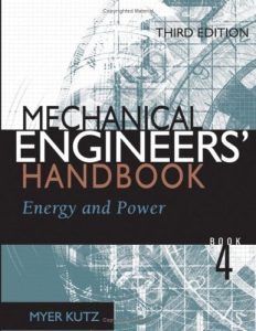 Mechanical Engineer’s Handbook Vol 4 Energy and Power 3 Edición Myer Kutz - PDF | Solucionario