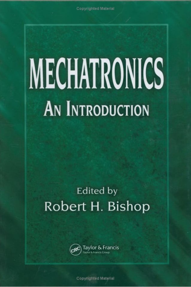 Mechatronics An Introduction 1 Edición Robert Bishop PDF