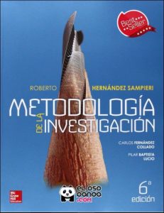 Metodología de la Investigación 6 Edición Carlos Fernández Collado - PDF | Solucionario