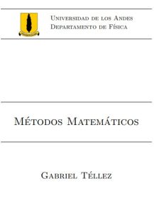 Métodos Matemáticos 1 Edición Gabriel Tellez - PDF | Solucionario