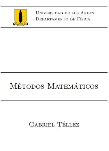 Métodos Matemáticos 1 Edición Gabriel Tellez PDF