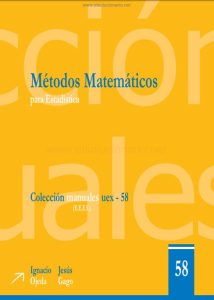 Métodos Matemáticos para Estadística 1 Edición Ignacio Ojeda de Castilla - PDF | Solucionario