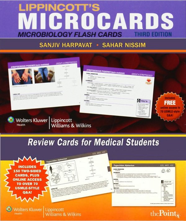 Microbiology Flash Cards 3 Edición Lippincott's Microcards PDF