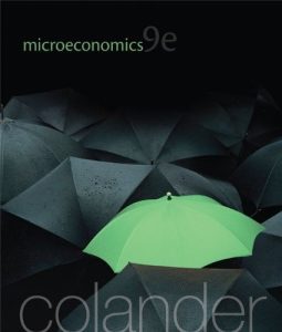 Microeconomics 9 Edición David Colander - PDF | Solucionario