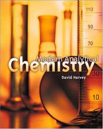 Modern Analytical Chemistry 1 Edición David Harvey PDF