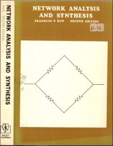 Network Analysis And Synthesis 2 Edición Franklin F. Kuo - PDF | Solucionario