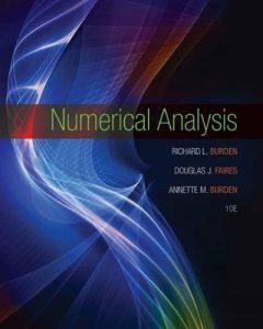 Numerical Analysis 10 Edición Burden & Faires - PDF | Solucionario