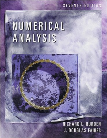 Numerical Analysis 7 Edición Burden & Faires PDF