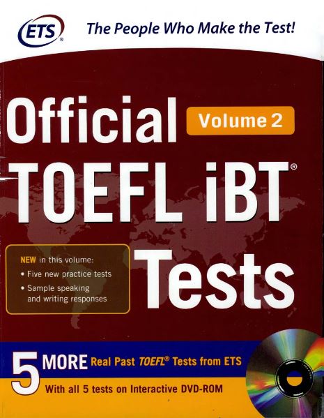 Official TOEFL iBT® Tests Volume 2 2016 Edition Educational Testing Service PDF