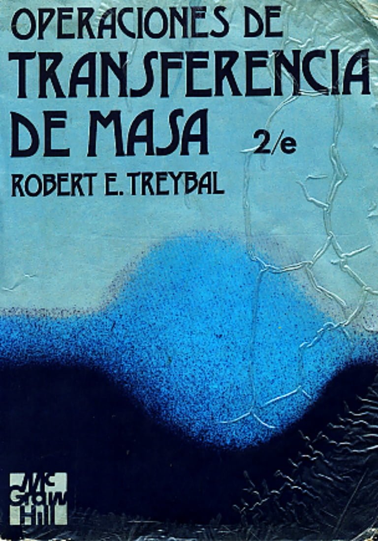 Operaciones de Transferencia de Masa 2 Edición Robert E. Treybal PDF