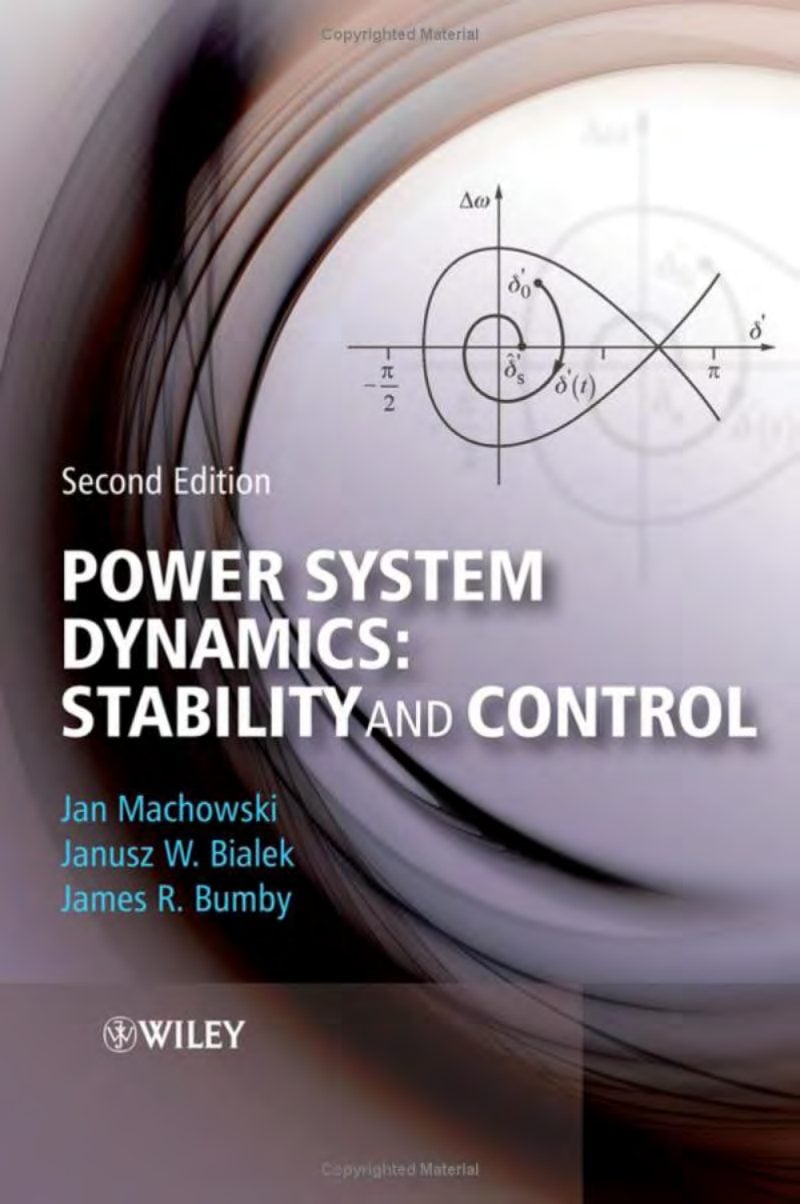 Power System Dynamics: Stability and Control 2 Edición Jan Machowski PDF