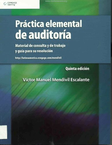 Práctica Elemental de Auditoria .- Victor Manuel Mendívil 5 Edición Victor Manuel Mendívil PDF