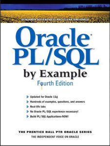 Oracle® PL 4 Edición Benjamin Rosenzweig - PDF | Solucionario