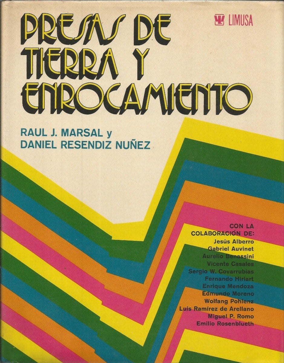 Presas de Tierra y Enrocamiento 1 Edición Raul J. Marsal PDF