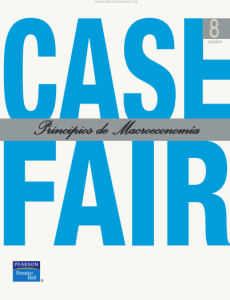 Principios de Macroeconomía 8 Edición Case & Fair - PDF | Solucionario
