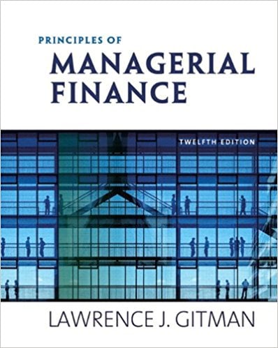 Principles of Managerial Finance 1 Edición Lawrence J. Gitman PDF
