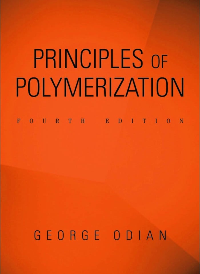 Principles of Polymerization 4 Edición George Odian PDF