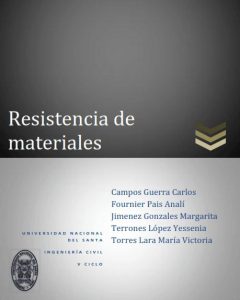 Problemas Resueltos de Resistencia de Materiales 1 Edición Carlos Campos - PDF | Solucionario